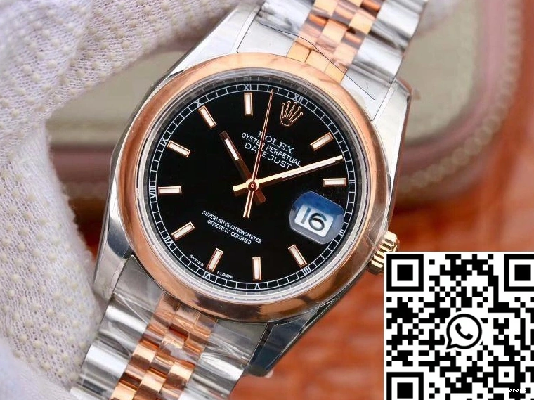 Rolex Black AR 126201 Dial 36MM Factory Datejust 0103